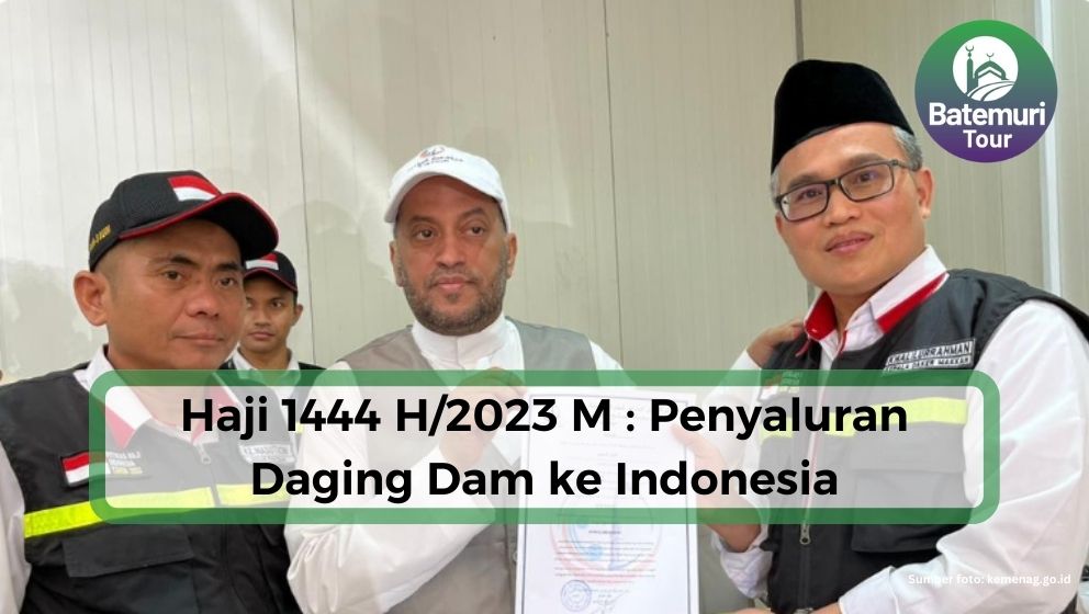 Sebagai Ikhitiar Membangun Ekosistem Ekonomi Haji, Pembayaran Dam Secara Kolektif dan Dagingnya Akan Dikirim ke Indonesia